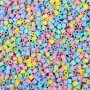 Tube Perlen Pastell Mix - 10000 Stk