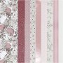Vivi Gade Designpapier in Blcken - Beige/Rosa - 24 Blatt