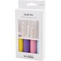 Lichtstifte - Hellblau, Hellrosa, Lila, Gelb - 4 x 30 ml