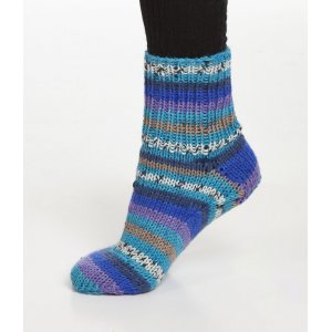 Wikingergarn Raggen 150g - Multi Blau/Lila/Natur (764) Wikingergarn Raggen 150g - Multi Blau/Lila/Natur (764)