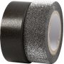 Vivi Gade Washi Tape - Schwarz/Glitzer