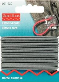 Elastisches Kabel 2,5 mm grau 3 m Elastisches Kabel 2,5 mm grau 3 m