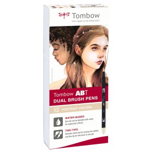 Tombow ABT Dual Brush Pen Portrait 12er-Pack Tombow ABT Dual Brush Pen Portrait 12er-Pack
