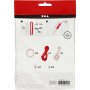 Mini-DIY-Kit - Makramee-Weihnachtsmann
