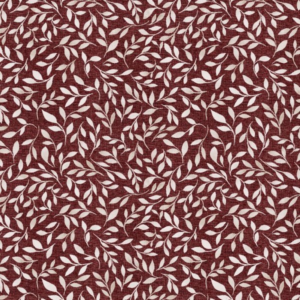 Little Leaf Textilwachstuch rot 20