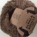 Kundenbild DROPS Alpaca Bouclé Mix Garn - 50 g - Braun (0602)