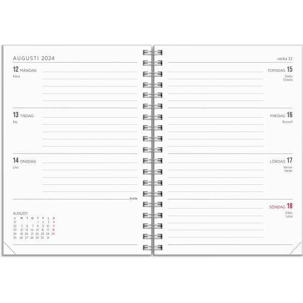 Kalender 24/25 Senator - A6 - Samt