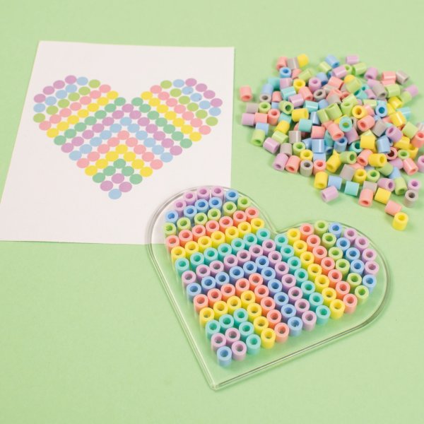 Die Rhrenperle mit flachen 1.000 Pastelltnen