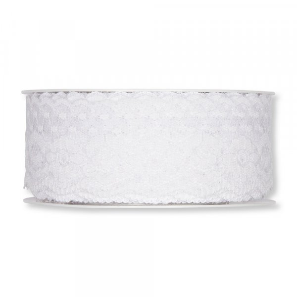 Dekoband Blommer Lace - 37mm 15m