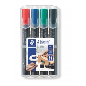 Permanentmarker Lumocolor 2-5 mm - 4 Stifte Permanentmarker Lumocolor 2-5 mm - 4 Stifte