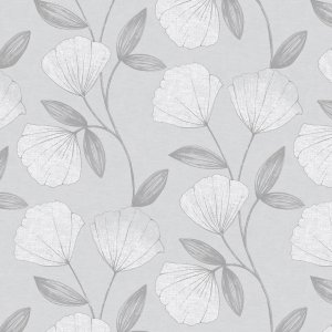 Wachstuch PVC Shell - Grau Wachstuch PVC Shell - Grau