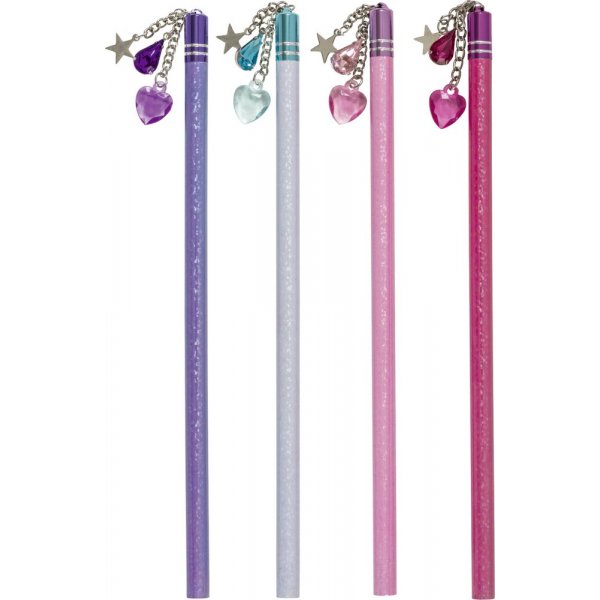 Bleistift mit Schmuck
