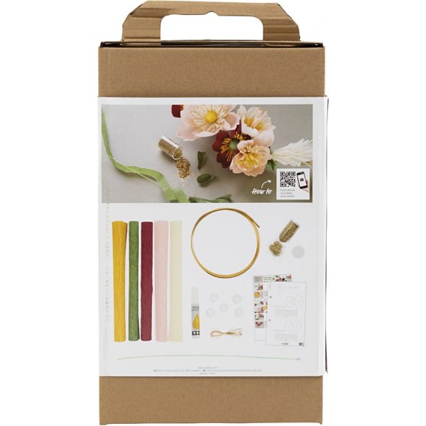 DIY-Kit Krepppapier - Kranz
