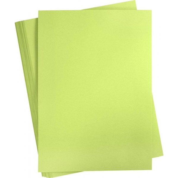 Farbiger Karton - hellgrn - A2 - 180 g - 100 Blatt