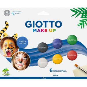 Gesichtsfarbe Giotto 6x5 ml - Classic Gesichtsfarbe Giotto 6x5 ml - Classic
