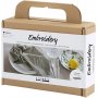Mini DIY Kit Stickerei, Serviette