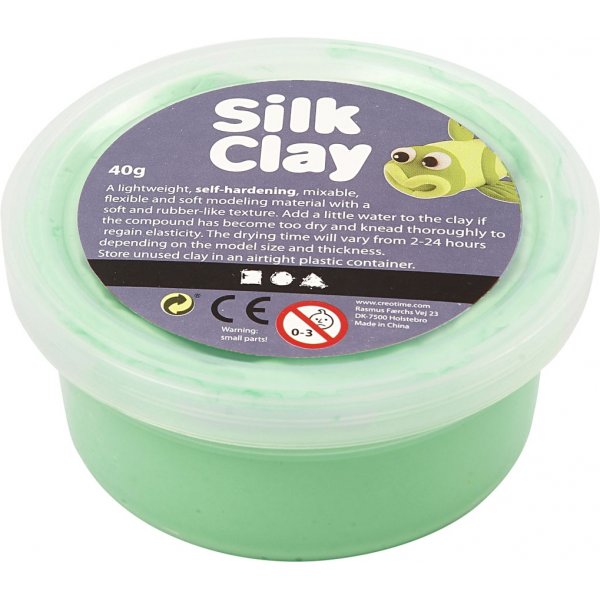 Silk Clay - hellgrn - 40 g