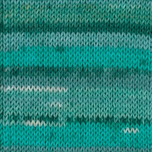 DROPS Fable Print Garn - 50 g - Blaue Lagune (340) DROPS Fable Print Garn - 50 g - Blaue Lagune (340)