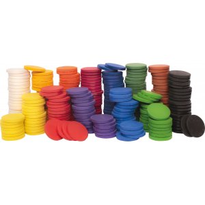 Farbpucks Klassenzimmerpackung - ø30 mm - 13 Farben - 260 Stück Farbpucks Klassenzimmerpackung - ø30 mm - 13 Farben - 260 Stück