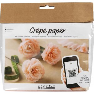 Mini DIY Kit Krepppapier - Nelken Mini DIY Kit Krepppapier - Nelken