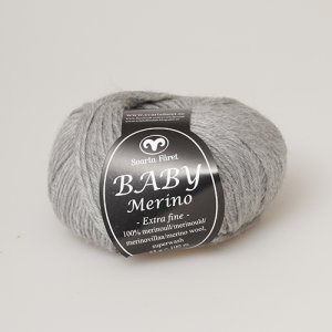 Black Sheep Baby Merino Garn 25g - Hellgrau (03) Black Sheep Baby Merino Garn 25g - Hellgrau (03)