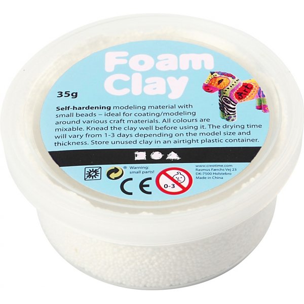 Foam Clay - wei - 35 g