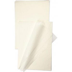 Japanpapierimitat - weiß - A3 - 100 Blatt Japanpapierimitat - weiß - A3 - 100 Blatt