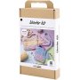 DIY-Kit Hkeln, gemischte Farben, Taschen starten