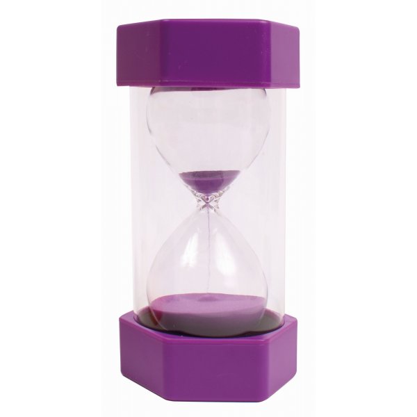Groe Sanduhr 15 Min. - Lila
