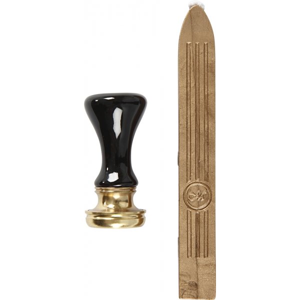 Lack und Versiegelung - Gold