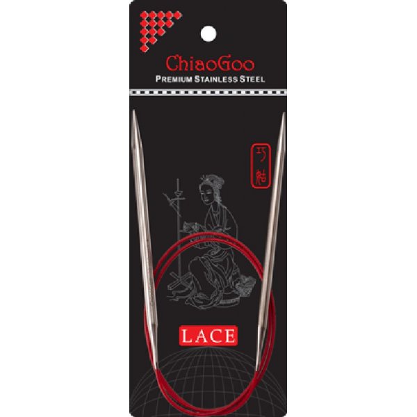 Rundstricknadel Red Lace 80 cm