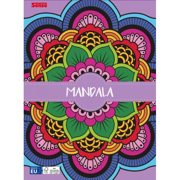 Malbuch Mandala Sense - Freie Formen Malbuch Mandala Sense - Freie Formen