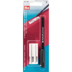 24 Etiketten und 1 Markierungsstift 24 Etiketten und 1 Markierungsstift