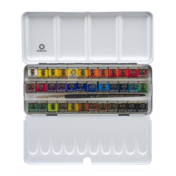 Rembrandt Aquarell De Luxe Set (36 Farben 1/2 Tasse) Rembrandt Aquarell De Luxe Set (36 Farben 1/2 Tasse)