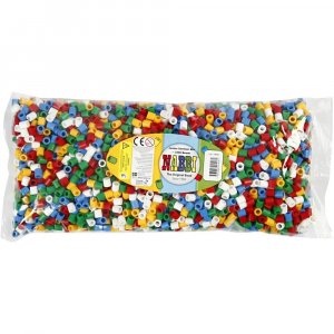 NABBI Tube Perlen - Jumbo 3200 Stück - Standardfarben NABBI Tube Perlen - Jumbo 3200 Stück - Standardfarben