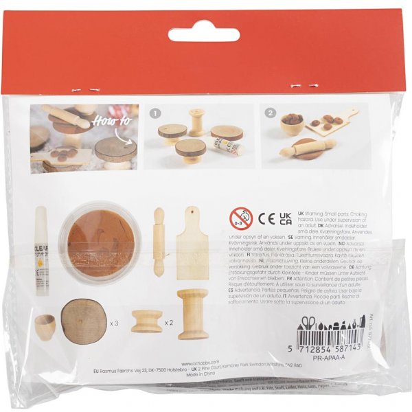 Mini-DIY-Kit Santa's Door - Kekse backen