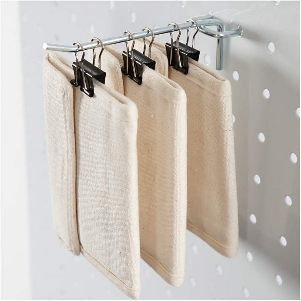 Clips - schwarz - 19 mm - 40 Stk