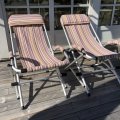 Kundenbild Markisenstoff und Dekostoff Toldo Stripes - Mischfarbe Silja 1 - 160 cm