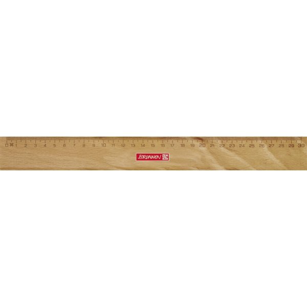 Holzlineal 30 cm