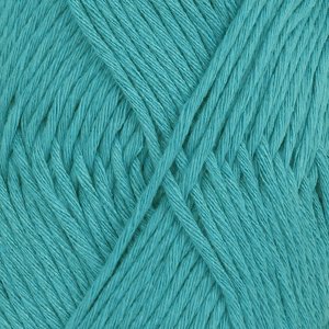 DROPS Cotton Light Uni Color Garn - 50 g - Türkis (14) DROPS Cotton Light Uni Color Garn - 50 g - Türkis (14)