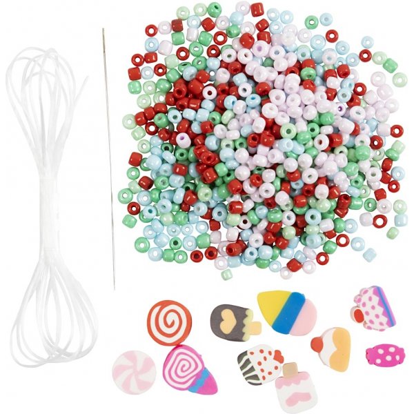 Mini-DIY-Schmuckset - elastisches Armband und Ring Mini-DIY-Schmuckset - elastisches Armband und Ring