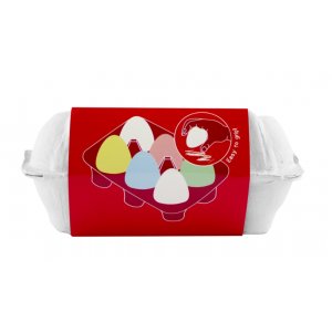 Stra�enkreide - Eiform 6 St�ck