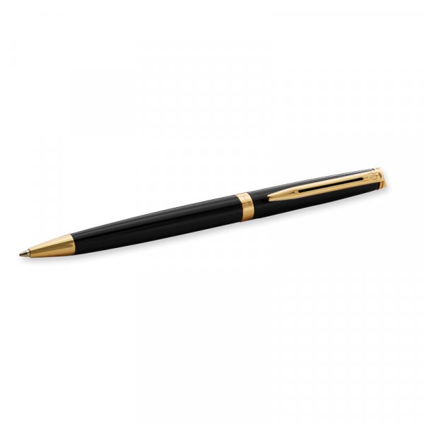 Kugelschreiber Waterman Hémisphère - Black Gold Trim - Mittelblau Kugelschreiber Waterman Hémisphère - Black Gold Trim - Mittelblau