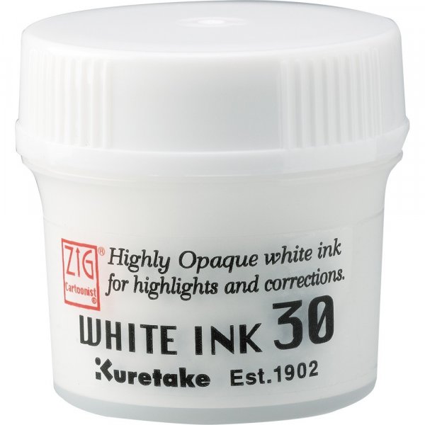 Tinte 30 ml - Wei (Korrektur)