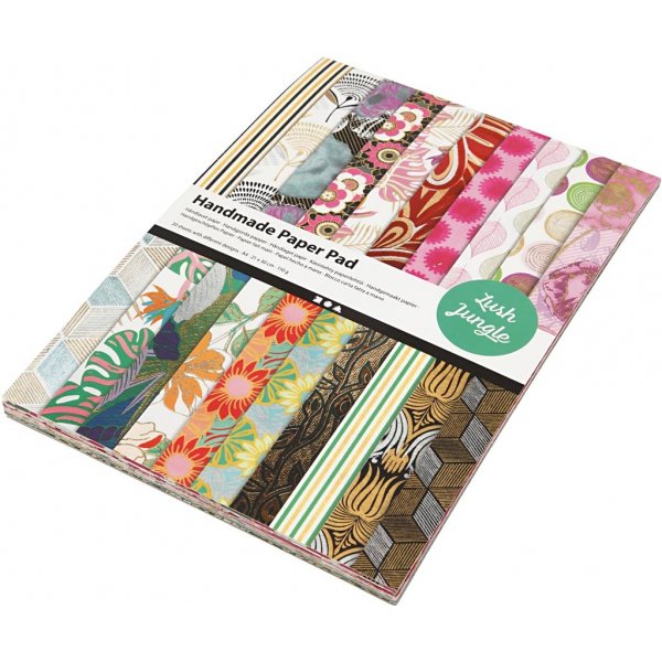 Handgeschpftes Papier - A4 - 20 Blatt