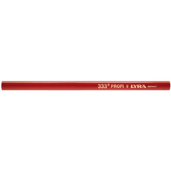 Zimmermannsbleistift Oval - 24 cm