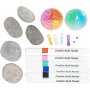 DIY Kit Steindekoration, gemischte Farben, Monster