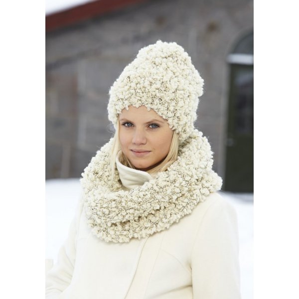 Strickmuster - Mtze und Schal Polo (Sibirien)