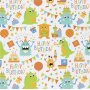 Geschenkpapier - frhliche Farben - Geburtstag - 100 m