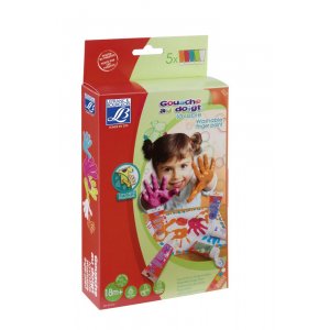 Fingerfarben-Set L&B peps - 5x80 ml Fingerfarben-Set L&B peps - 5x80 ml